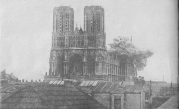 L'incendie de la cathédrale de Reims : Des étudiants au secours d'un tableau oublié