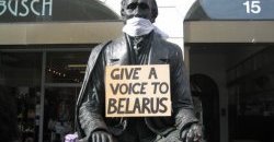 JEF Free Belarus Action – Schweigen für mehr Demokratie