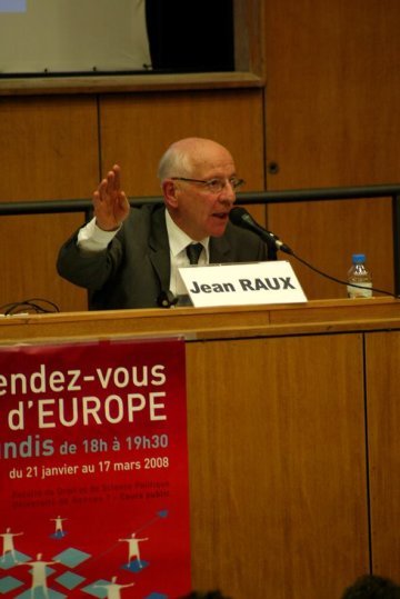 Hommage à Jean Raux, européen convaincu