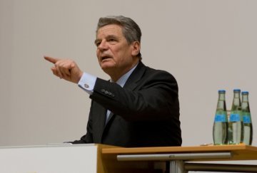 Gauck : Freiheitskämpfer für Europa ?