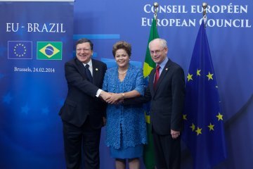 EU- Brasilien-Gipfel: zwei Wirtschaftsriesen gegen die NSA