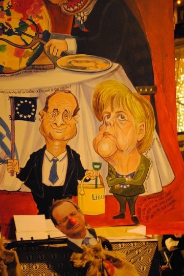 Merkel e Hollande al Parlamento : parole giuste ma poche proposte