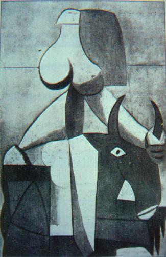 El rapto de Europa. Pablo Picasso