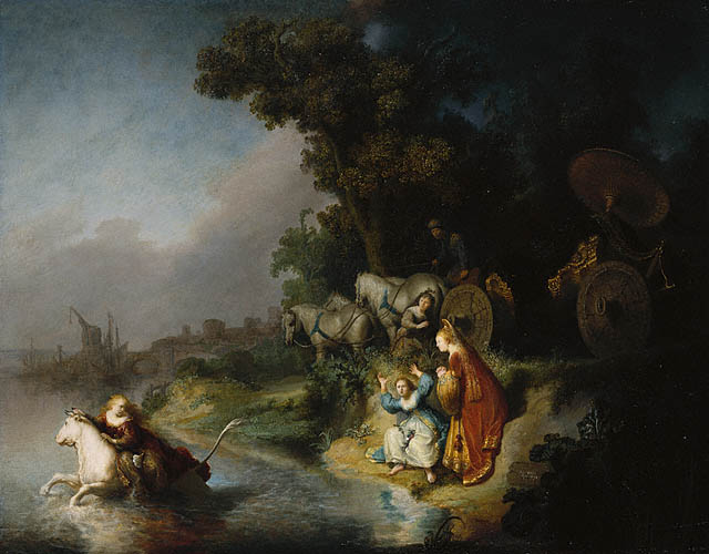 The Abduction of Europa, Rembrandt, 1632